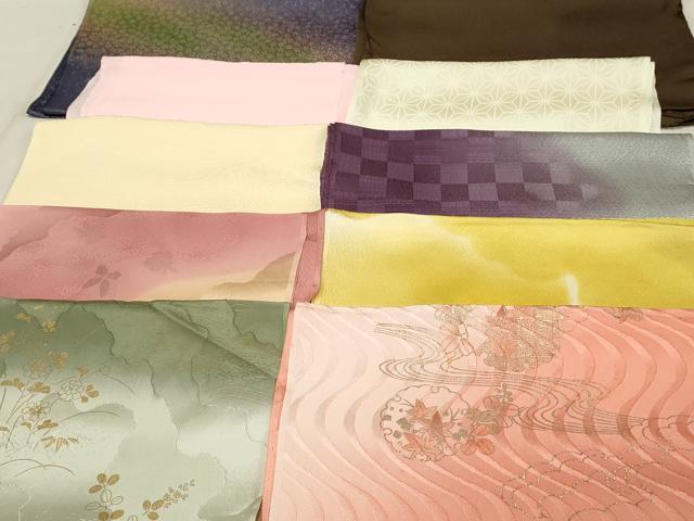 平和屋着物★和装小物　上質な帯揚げ　10枚セット　逸品　DAAM7873qa 平和屋着物☆和装小物 上質な帯揚げ 10枚セット 逸品 DAAM7873qa