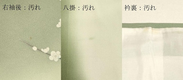 平和屋着物■訪問着 作家物 枝花文 暈し染め 正絹 逸品 DAAO4752tw