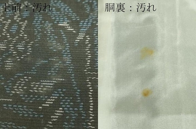 平和屋着物■本場大島紬 御所車吉祥花文 正絹 逸品 DAAO5163zy