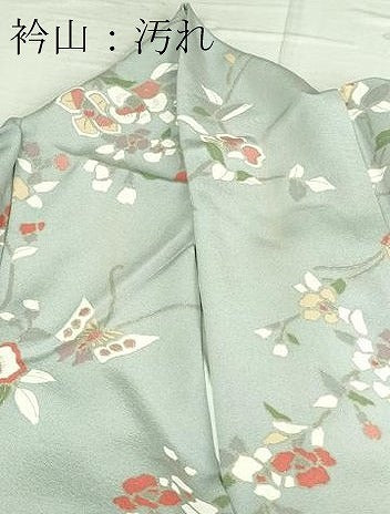 平和屋着物■上質な小紋 花蝶文 金彩 正絹 逸品 DAAO7166sf