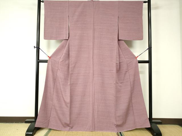 平和屋着物■上質な小紋 霞文 正絹 逸品 DAAO7725cm