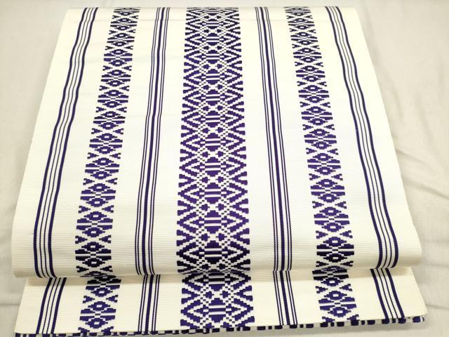 平和屋着物●本場筑前博多織 八寸名古屋帯 献上 正絹 逸品 DAAP1796ic