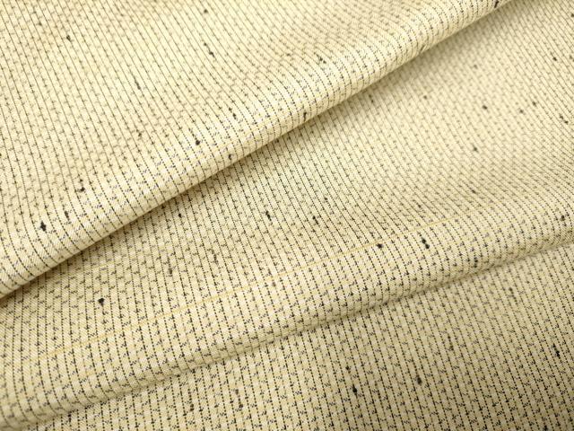 平和屋着物▽上質な紬 単衣 霞文 正絹 逸品 DAAP7462du