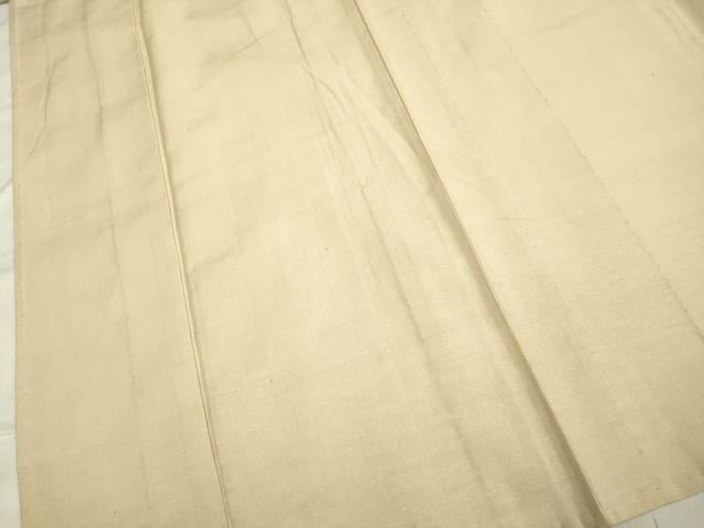 平和屋着物▽結城紬 単衣 本草木染 丁子色 証紙付き 正絹 逸品 DAAP7508du