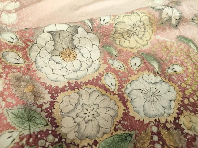 平和屋着物●吉乃一廉 幻の辻が花 訪問着 絞り 辻が花 暈し染め 銀通し地 正絹 逸品 DAAQ2985ps