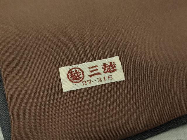 平和屋着物●上質な小紋 四角 金彩 三越扱い 正絹 逸品 DAAQ3152ps
