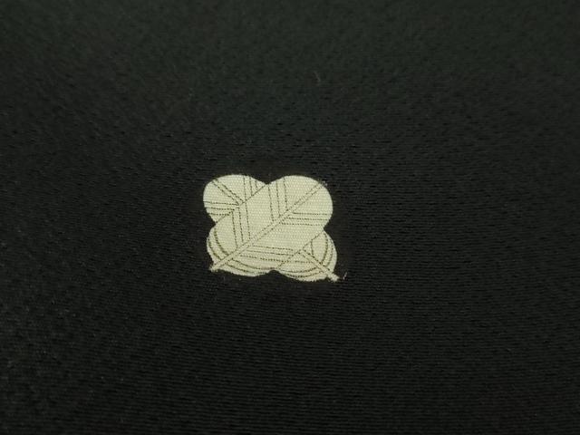 平和屋着物●豪華黒留袖 総刺繍 松竹梅 冊子花文 金糸 正絹 逸品 DAAQ3265ps