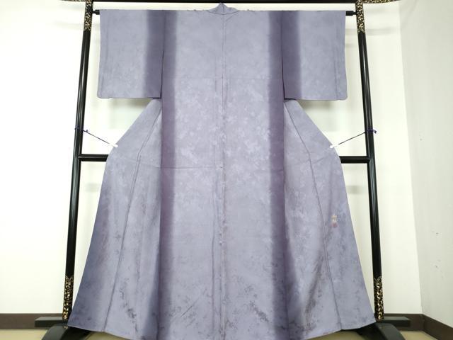 平和屋着物●染色作家 奥田祐斎 小紋 霞地紋 暈し染め 正絹 逸品 DAAQ3311ps