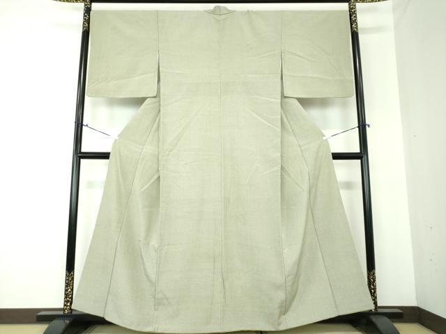 平和屋着物●本塩沢 蚊絣 正絹 逸品 DAAQ3344ps