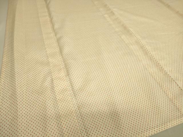 平和屋着物▽本塩沢 単衣 蚊絣 正絹 逸品 DAAQ3602az