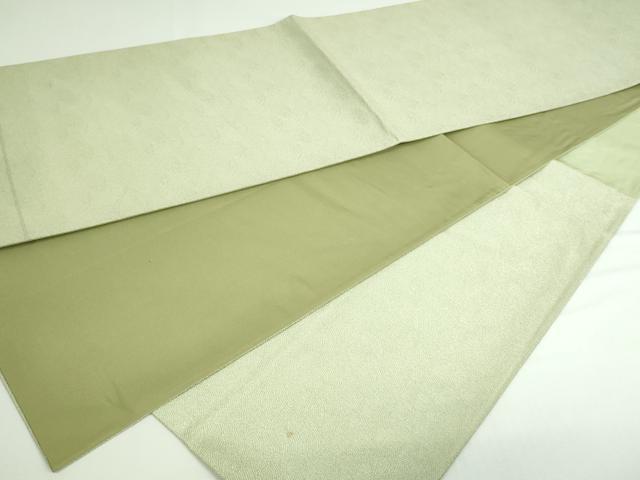 平和屋着物■六通柄袋帯 螺鈿 鮫小紋柄 正絹 逸品 DAAQ8467sf