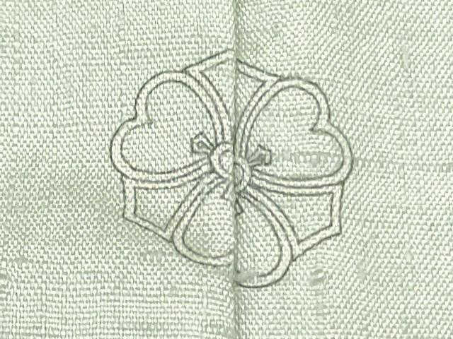 平和屋着物●中国三大刺繍 スワトウ刺繍 汕頭刺繍 総刺繍 訪問着 紬地 草花文 暈し染め 金糸 正絹 逸品 DAAR0279yyy