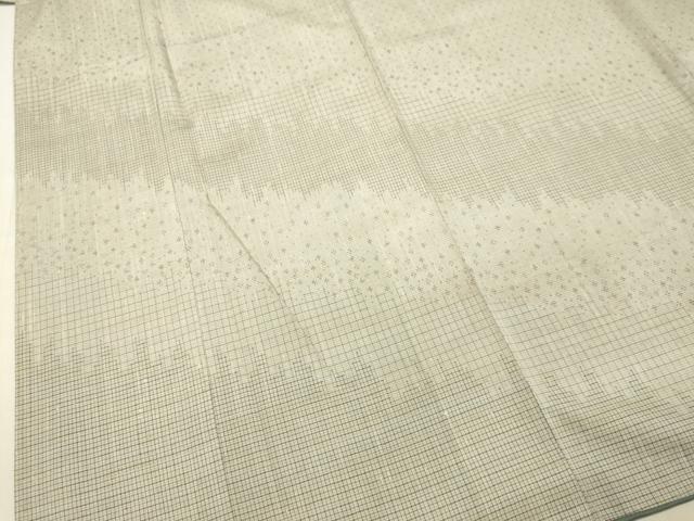 平和屋着物●訪問着 紬地 霞文 正絹 逸品 DAAR4514tw