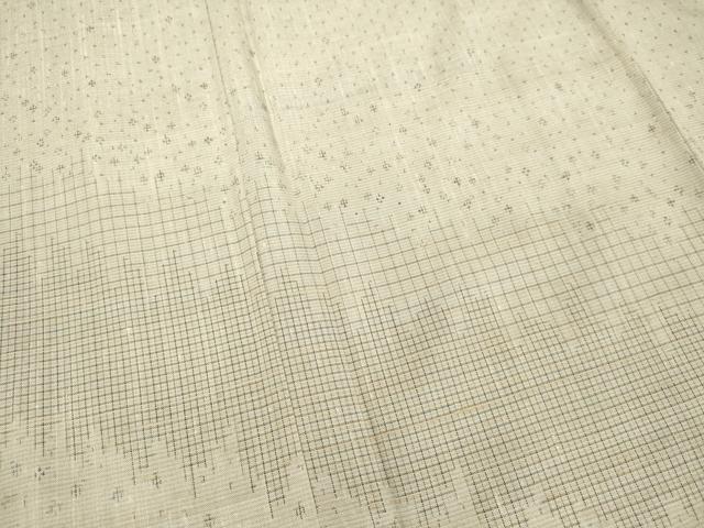 平和屋着物●訪問着 紬地 霞文 正絹 逸品 DAAR4514tw