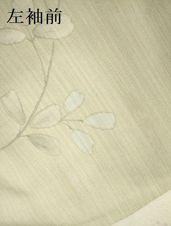平和屋着物*夏物 訪問着 枝葉文 洗える着物 DAAQ4543opm