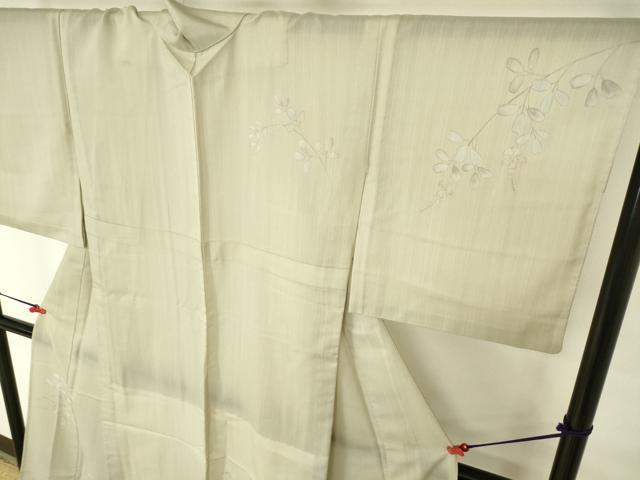 平和屋着物*夏物 訪問着 枝葉文 洗える着物 DAAQ4543opm