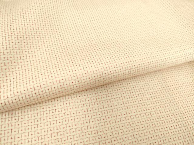 平和屋着物▽本場大島紬 白大島 単衣 80亀甲 総詰め 正絹 逸品 DAAS0063az