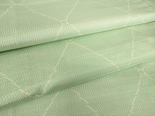 平和屋着物▽本場大島紬 白大島 単衣 菱繋ぎ 正絹 逸品 DAAS0073az