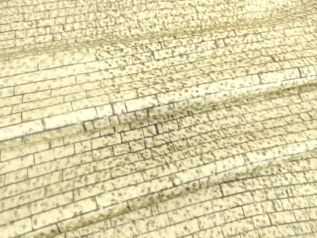 平和屋着物▽上質な小紋 単衣 石畳文 銀彩 鈴乃屋扱い 正絹 逸品 DAAS0077az
