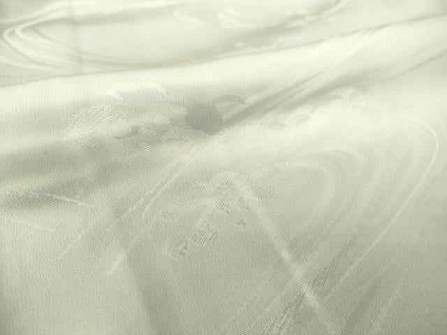 平和屋着物▽上質な小紋 単衣 流水地紋 暈し染め 正絹 逸品 未使用 DAAS0097az