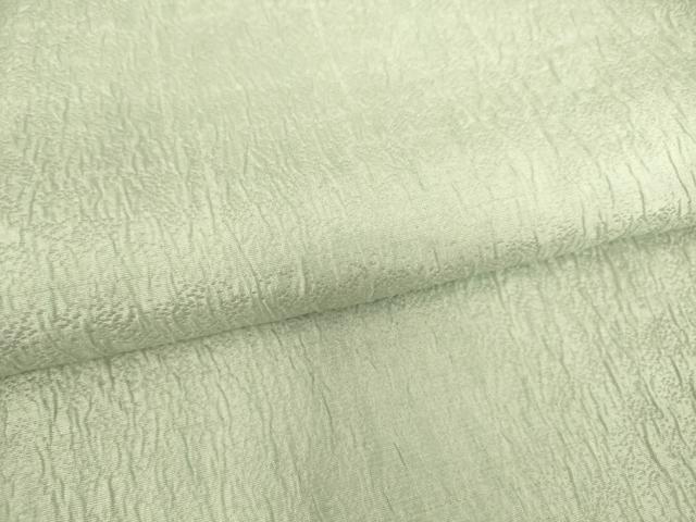 平和屋着物▽上質な色無地 結幡 単衣 千草鼠色 正絹 逸品 DAAS0222az