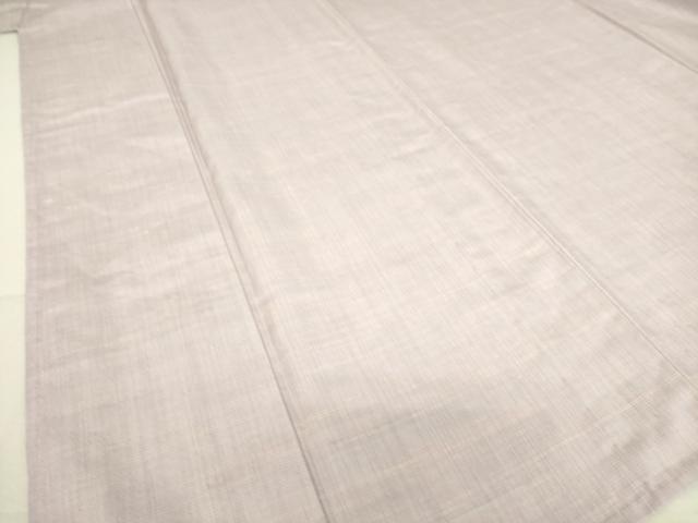 平和屋着物▽紅花紬 米沢 単衣 霞文 やまと誂製 正絹 逸品 DAAS0459az