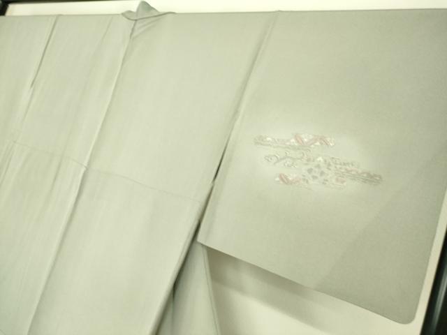 平和屋着物▽中国三大刺繍 スワトウ刺繍 汕頭刺繍 総刺繍 訪問着 単衣 正倉院花文 暈し染め 正絹 逸品 DAAS0694az