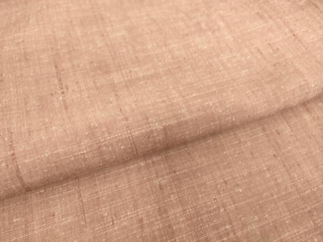 平和屋着物▽上質な紬 単衣 霞文 正絹 逸品 DAAS0746az