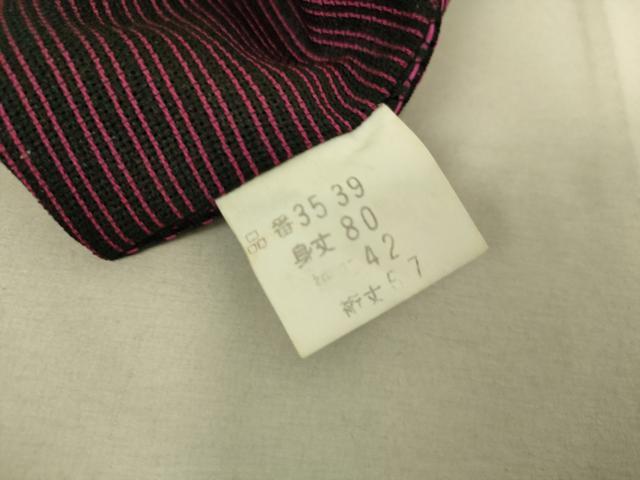 平和屋着物▽道中着 スリーシーズン 春夏秋 塵除け 格子 DAAS0958az