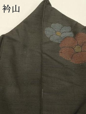 平和屋着物●塩沢紬 130亀甲 総詰め 舞花文 正絹 逸品 DAAS2501tw