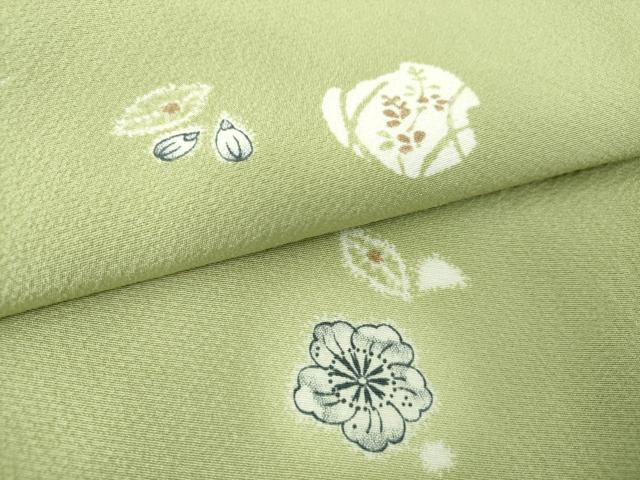 平和屋着物●上質な小紋 辻が花 蛍暈し 正絹 逸品 未使用 DAAS3036ps