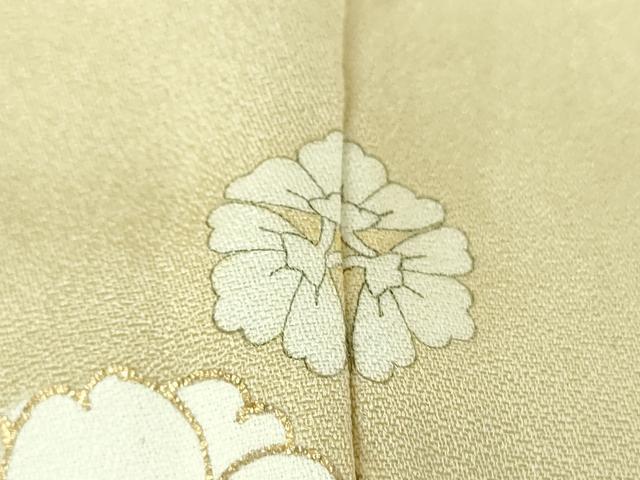 平和屋着物●訪問着 駒刺繍 雲取り宝尽くし飛鶴花文 金彩 正絹 逸品 DAAS3167ps