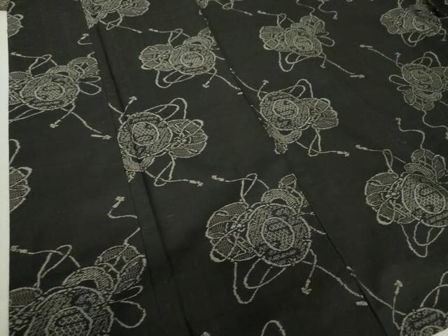 平和屋着物●本場大島紬 地空 鼓文 正絹 逸品 DAAS3387ps