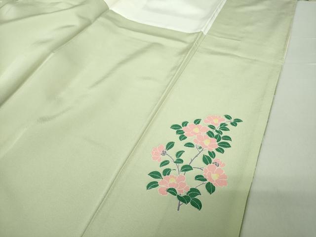 平和屋着物●訪問着 友禅 華麗な花 百合 暈し染め 正絹 逸品 DAAS3423ps