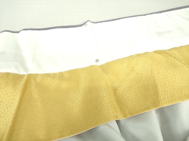 平和屋着物●訪問着 駒刺繍 鹿の子横段文 鬼しぼ縮緬 金彩 正絹 逸品 DAAS3429ps