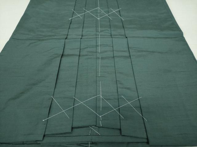 平和屋着物●男性 行灯袴 紬地 虫襖色 正絹 逸品 DAAS3442ps