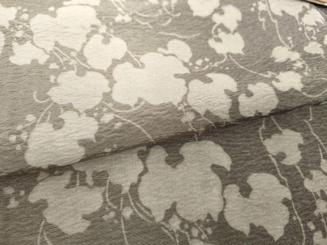 平和屋着物●上質な小紋 蔦の葉文 暈し染め 正絹 逸品 DAAS3520ps