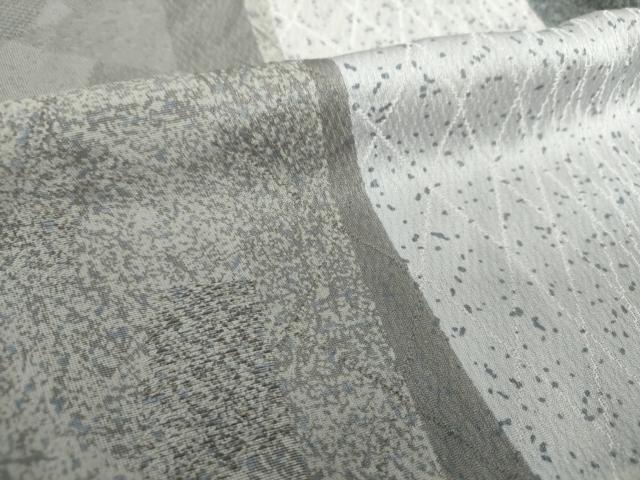 平和屋着物●上質な小紋 変わり市松 正絹 逸品 DAAS3900ps