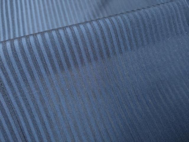 平和屋着物▽道行コート スリーシーズン 春夏秋 塵除け ロング丈 間道 正絹 逸品 DAAS4002du