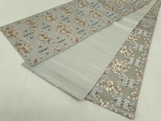 平和屋着物●こむさでもーど・COMME CA DU MODE 六通柄袋帯 唐織 舞花文 やまと誂製 正絹 逸品 DAAT0217ob