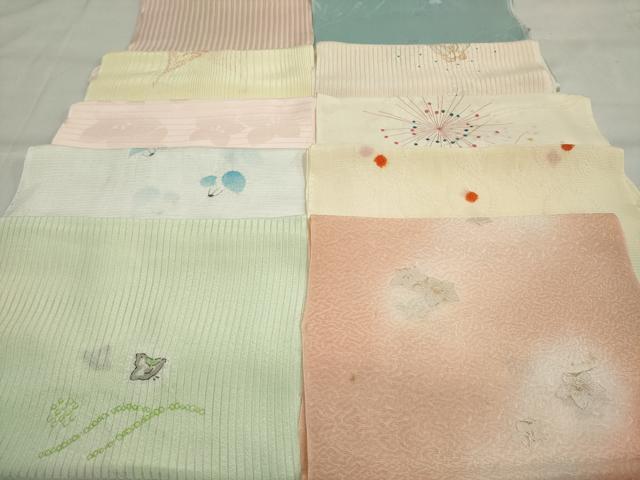 平和屋着物*夏物 和装小物 帯揚げ10枚 全て正絹 逸品 DAAT0656by