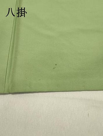 平和屋着物●結城紬 苗色 正絹 逸品 DAAT1014tw