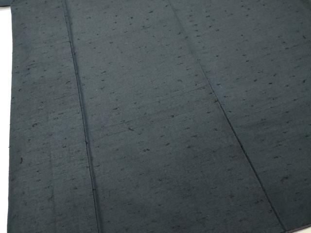 平和屋着物●男性 髭紬 アンサンブル 褐返色 正絹 逸品 DAAT1083tw