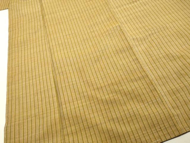 平和屋着物●上質な紬 縞 正絹 逸品 未使用 DAAT1121tw