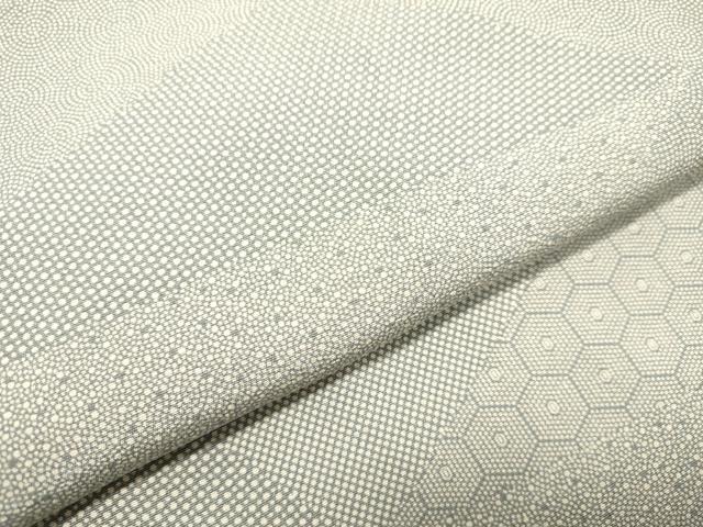 平和屋着物●江戸小紋 切嵌吉祥文 正絹 逸品 未使用 DAAT1223tw
