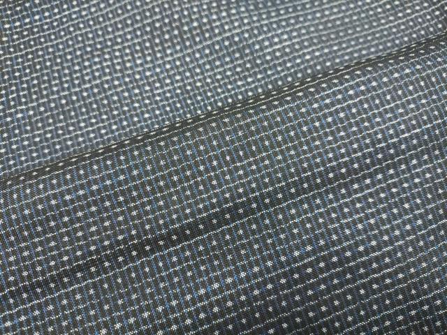 平和屋着物●男性 本場大島紬 アンサンブル 80亀甲 総詰め 正絹 逸品 DAAT1354tw