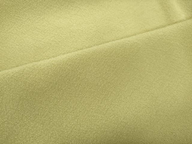 平和屋着物●上質な色無地 抹茶色 正絹 逸品 DAAT1364tw