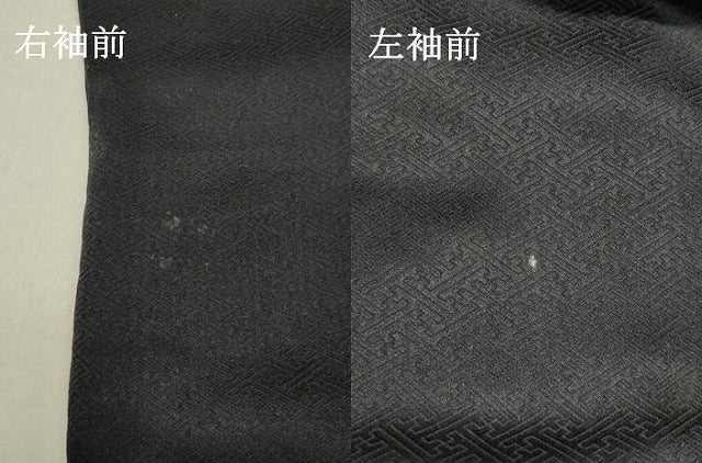 平和屋着物●訪問着 絞り 宝尽くし文 黒地 銀座越後屋扱い 正絹 逸品 DAAT1520tw