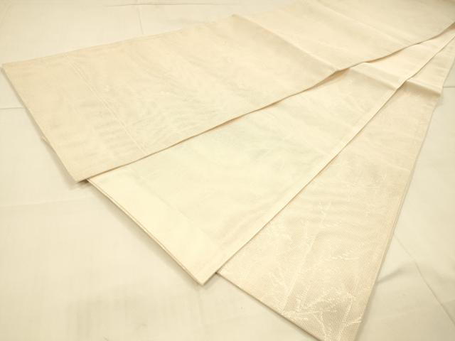 平和屋着物*夏物 六通柄袋帯 樹林文 銀糸 正絹 逸品 DAAT1543cm