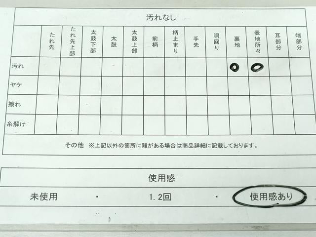 平和屋着物◎六通柄袋帯 舞蝶文 金銀糸 正絹 逸品 DAAT2269qa
